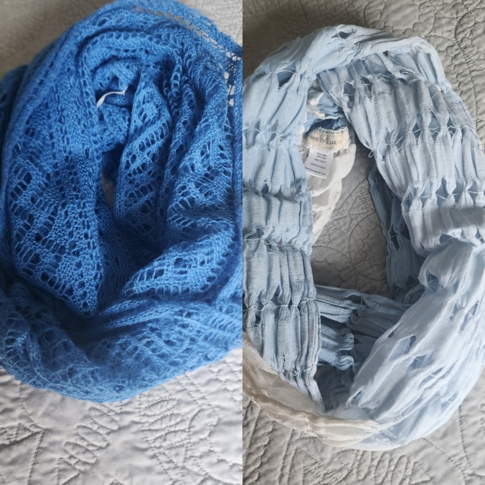 Lot Grace & Lace  Infinity Scarves